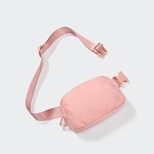 Two Way Zipper Mini Fanny Pack - Pink